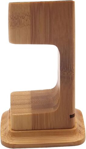 قاعدة شحن خشبية وحامل شاحن من الخيزران متوافقة مع جميع سلاسل Apple Watch SE in Kuwait