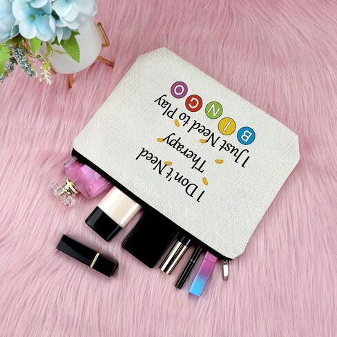 حقيبة مكياج هدية لمحبي البنغو، هدية لعبة البنغو للفتيات، هدية للاعب البنغو، هدية لمحبي الكازينو، هدية للنساء، حقيبة مستحضرات التجميل، هدية قمار الكازينو للأصدقاء، هدية عيد الميلاد، حقيبة مستحضرات التجميل للسفر in Kuwait