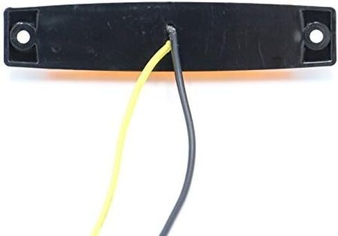 TMH 10 قطع 3.8 بوصة خط رفيع 6 مصابيح LED جانبية للمقطورة الكهرمانية مصابيح LED عالمية لشاحنات فان الشاحنات الثقيلة RVs قارب قافلة مقاومة للصدمات سطح محكم الغلق 12 فولت تيار مستمر in Kuwait