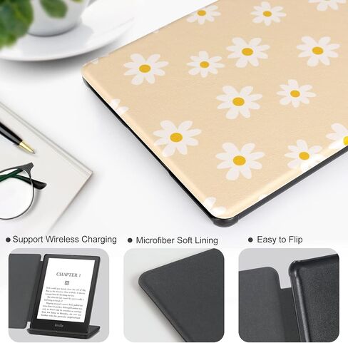 حافظة CoBak لجهاز Kindle Paperwhite - غطاء جلد PU جديد تمامًا مع ميزة التنبيه التلقائي للنوم لجهاز Kindle Paperwhite Signature Edition وKindle Paperwhite الجيل الحادي عشر 2021 in Saudi Arabia