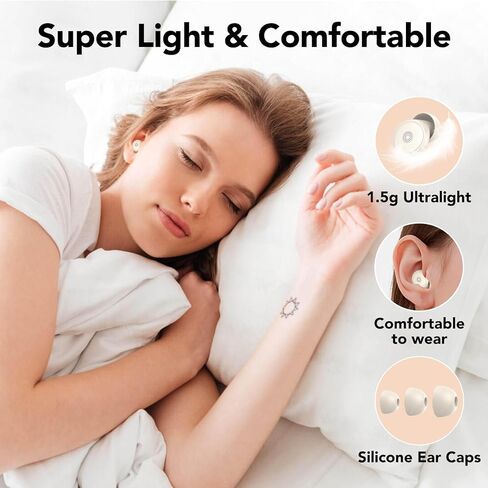 Ear Plugs for Sleeping Noise Cancelling -45dB, Quiet Earplugs for Hearing Protection with Soft and Reusable Silicone, Ear Plugs for Sleep, Concerts, Flights, Studying (Rice-White) in Kuwait