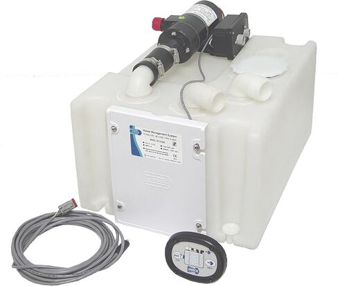 جابسكو 38110-0092 نظام إدارة الخزان والمضخة للنفايات البحرية 10 جالون، 12 فولت، 16 أمبير in Kuwait