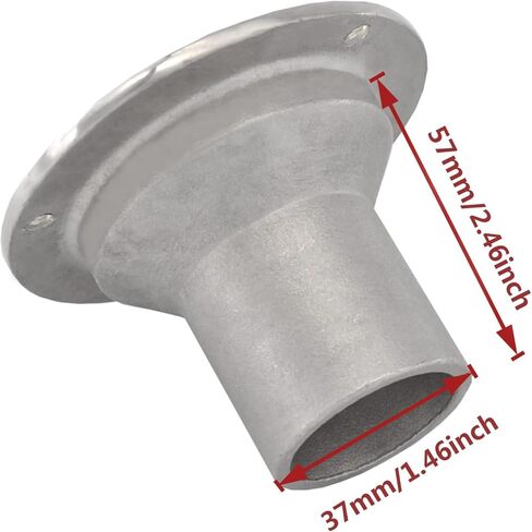 استنزاف أرضية القارب البحري 1-1/2 بوصة (38 مم) من الفولاذ المقاوم للصدأ عالي التحمل لليخوت أو مستلزمات الصرف الصحي على سطح الحمام in Kuwait