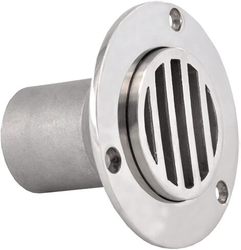 استنزاف أرضية القارب البحري 1-1/2 بوصة (38 مم) من الفولاذ المقاوم للصدأ عالي التحمل لليخوت أو مستلزمات الصرف الصحي على سطح الحمام in Kuwait