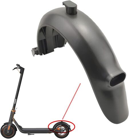 Rear Fender for Ninebot F25 F30 F40 Scooter Replace Parts Accessories for Segway Ninebot F25 F30 F40 Electric Scooter in Saudi Arabia