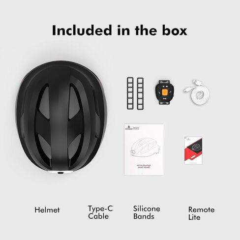 Smart Bike Helmet, Armord Bluetooth Adults Helmet with 1080 30 fps Camera, Front & Rear LED Lights, WiFi Streaming with Remote Controller, AI Support Road Cycling Bike Helmet for Men/Women in Saudi Arabia