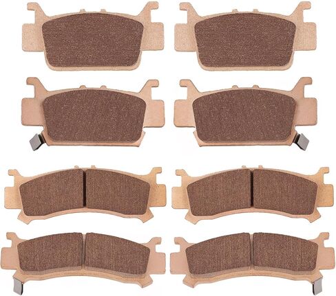 وسادات الفرامل الملبدة لهوندا بايونير 1000 1000-5 2016-2022، هوندا تالون 1000R 1000X 1000X-4 2019-2022، يستبدل 06451-HL4-A01 06431-HL4-A01 الأمامي والخلفي in Kuwait