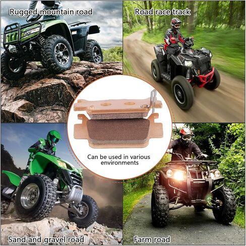 وسادات الفرامل الملبدة لهوندا بايونير 1000 1000-5 2016-2022، هوندا تالون 1000R 1000X 1000X-4 2019-2022، يستبدل 06451-HL4-A01 06431-HL4-A01 الأمامي والخلفي in Kuwait