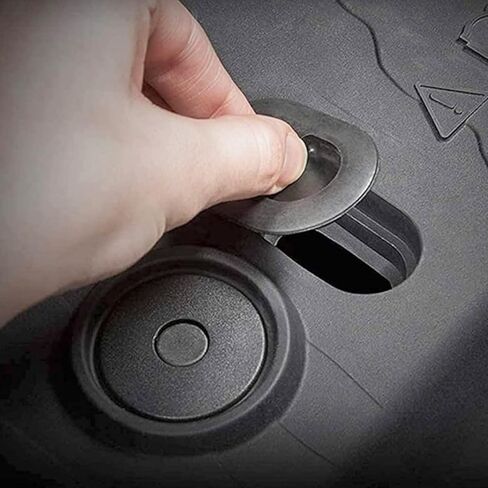 المقابس الأرضية لسيارة جيب رانجلر JK JKU JL JLU Gladiator JT Unlimited 2007-2021، سدادات مطاطية متينة يمكن أن تمنع بشكل فعال الأوساخ المائية 68194821AA قابس بديل للسيارات in Kuwait