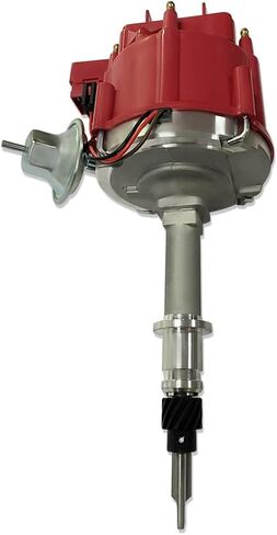 DEMOTOR PERFORMANCE HEI Distributor 65K Coil JM6511R for AMC Jeep 6 Cylinder 232 258 4.0L 4.2L Red Cap in Saudi Arabia