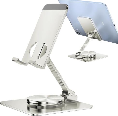 حامل هاتف قابل للطي للمكتب، حامل سطح المكتب قابل للتعديل بالكامل متوافق مع iPhone 14 13 12 11 Pro Max Xr، Nintendo Switch، الأجهزة اللوحية، جميع الهواتف (وردي) in Saudi Arabia