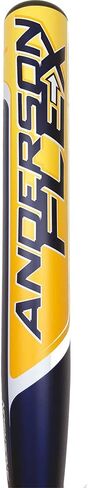 Anderson Flex Slowpitch Softball Bat 2022 Model - Dual Stamp USA/ASA & USSSA – ½ oz End Loaded Single-Wall Alloy in Saudi Arabia