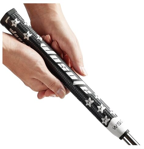 Golf Putter Grip Midsize 55g 3.0 LightWeight Non-slip Silica Gel Particle Eva Rubber Men Women Starfish Pattern Several Colors to Choose in Saudi Arabia