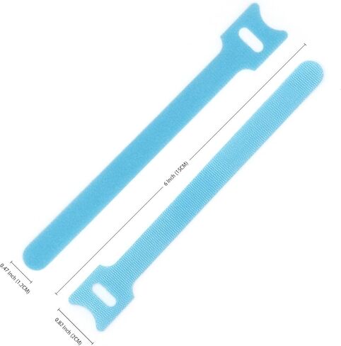 100 قطعة من ربطات الكابلات القابلة لإعادة الاستخدام مقاس 6 بوصات لإدارة الكابلات، منظم سلك للمنزل والمكتب والاستخدام الخارجي، خطاف تثبيت قابل للتعديل وربطات عنق بسحاب، ربطات سلكية متعددة الأغراض، 5 ألوان باستيل ناعمة من موراندي in Kuwait