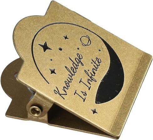 Brass Binder Clip, Bill Binder Clip, Decorative Binder Clips, Travelers Notebook Clip, for Office Planner Journey in Saudi Arabia