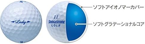 Bridgestone Lady LBWXJ Golf Ball in Saudi Arabia