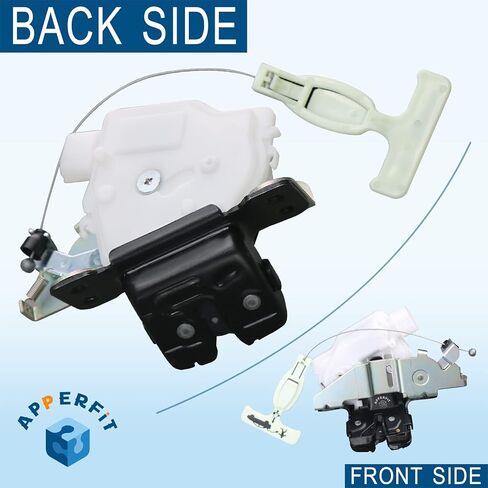 APPERFiT 68084367AD Decklid Trunk Latch Lock Actuator Compatible with Fiat 500 2012 2013 2014 2015 2016 2017 2018 2019 in Saudi Arabia