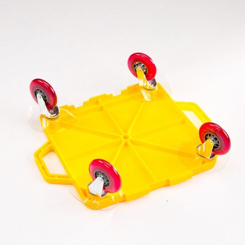 Cosom Scooter Board, 16 Inch Premium Sit & Scoot Board with 4 Inch Non-Marring Performance Wheels, Double Race Bearings, & Safety Handles, Physical Education Class Equipment, Blue in Saudi Arabia
