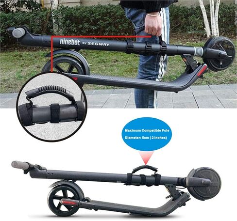 Tinke Portable Hand Carrying Handle Straps Scooter Carry Handle Bandage Compatible for Xiaomi M365/Pro 1S Ninebot Segway ES1 ES2 ES4 Scooter Hand Strap Accessories in Kuwait