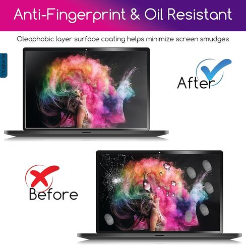 KEANBOLL (2-Pack) Tempered Glass Screen Protector Designed for Microsoft Surface Laptop Go 3/Laptop Go 2/Laptop Go 1 (12.4 Inch),Ultra Clear Tempered Glass Film in Saudi Arabia
