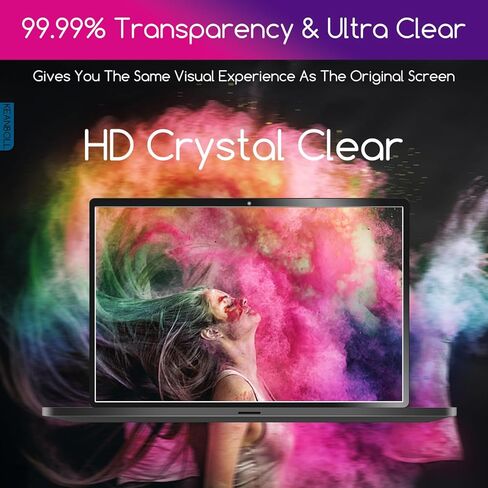 KEANBOLL (2-Pack) Tempered Glass Screen Protector Designed for Microsoft Surface Laptop Go 3/Laptop Go 2/Laptop Go 1 (12.4 Inch),Ultra Clear Tempered Glass Film in Saudi Arabia