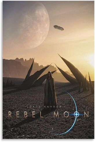 Rebel Moon Movie Poster Posters & Prints Poster Decorative Painting Canvas Wall Art Living Room Posters Bedroom Painting 16x24inch(40x60cm) in Saudi Arabia