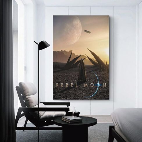 Rebel Moon Movie Poster Posters & Prints Poster Decorative Painting Canvas Wall Art Living Room Posters Bedroom Painting 16x24inch(40x60cm) in Saudi Arabia