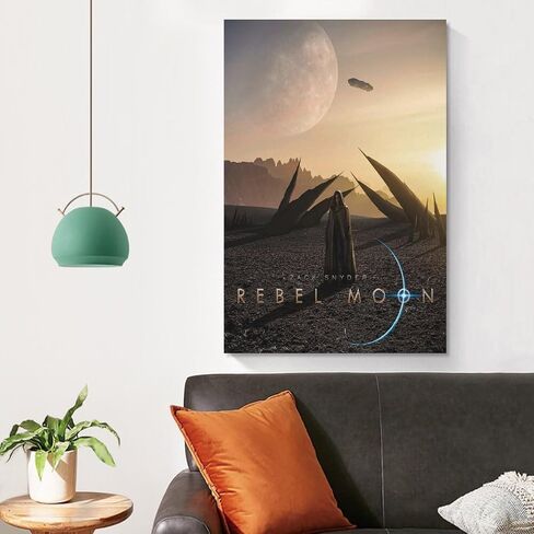 Rebel Moon Movie Poster Posters & Prints Poster Decorative Painting Canvas Wall Art Living Room Posters Bedroom Painting 16x24inch(40x60cm) in Saudi Arabia