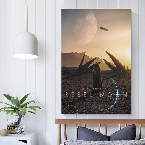 Rebel Moon Movie Poster Posters & Prints Poster Decorative Painting Canvas Wall Art Living Room Posters Bedroom Painting 16x24inch(40x60cm) in Saudi Arabia