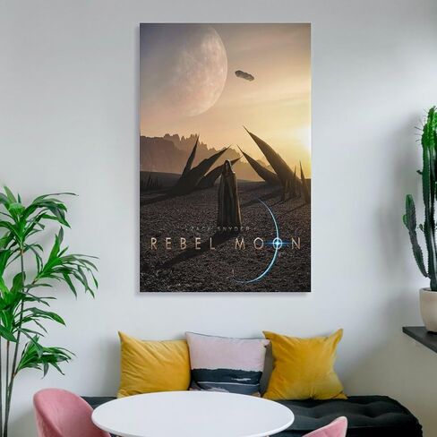 Rebel Moon Movie Poster Posters & Prints Poster Decorative Painting Canvas Wall Art Living Room Posters Bedroom Painting 16x24inch(40x60cm) in Saudi Arabia