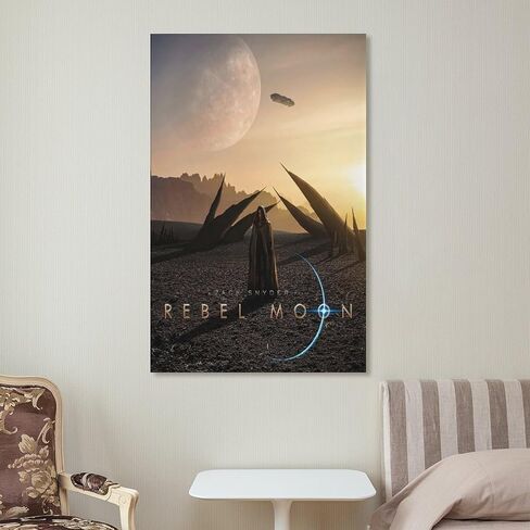 Rebel Moon Movie Poster Posters & Prints Poster Decorative Painting Canvas Wall Art Living Room Posters Bedroom Painting 16x24inch(40x60cm) in Saudi Arabia