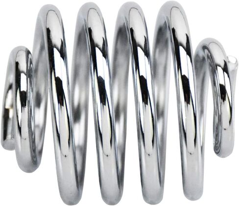 HDBUBALUS Motorcycle Solo Seat Springs Mounting 2 Inch Spring Bracket Hardware Mount Kit Fit for Harley Sportster Softail XL 883 1200 Dyna Fatboy Bobber Chrome 1 Pair in Saudi Arabia