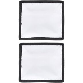 doitool 2pcs ناعم فلاش ناشر الغطاء المحمول القابل للطيور للتصوير الفوتوغرافي قطعة قماش خفيفة من السهل تخزين تصميم خفيف الوزن للاستخدام المهني