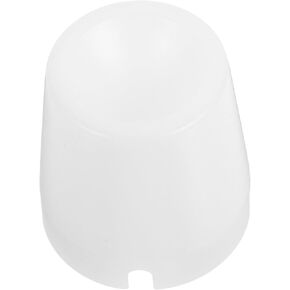 Plastic Flashlight Diffuser Dome Glare Cover for Indoor Lighting Reading Hiking Tent Use Eye Protection Versatile Compatibility Durable Plastic Construction