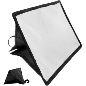 Portable Camera Flash Diffuser Softbox Easy to Install Lightweight Reflector for Flash Lighting Soft Light Cover for Photography