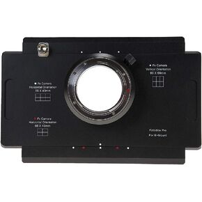 Fotodiox Pro Lens Mount Adapter Compatible with Sony Alpha E-Mount Mirrorless Camera to Large Format 4x5 View Cameras with a Graflok Rear Standard - Shift/Stitch Adapter