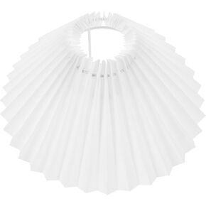 POPETPOP Lampshade for Floor Lamps Pleated Lamp Shade Lampshade Cloth Elegant and Warm Room Lighting Random Style