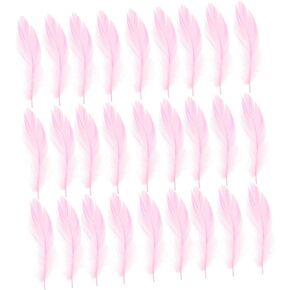 IWOWHERO Plumes for Crafting 100pcs Dreamcatcher Making White for Wedding Decorations