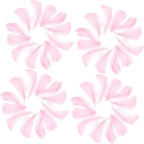 Operitacx 100pcs Fluffy Plumes for Crafts Accessories for Kindergarten Projects Home Wedding Decor and Dreamcatcher Making Crafting Supplies