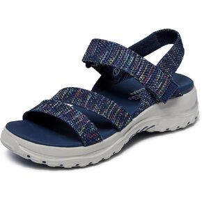 Skechers Women's Reggae Bound-Sweet Crush Sport Sandal