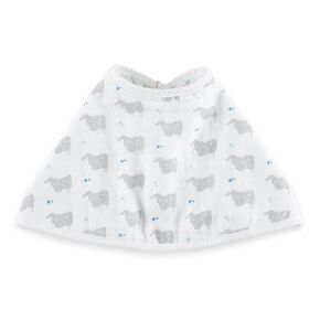 aden + anais assentials burpy bib ؛ 100 ٪ شاش القطن. طبقات طرية للسيطرة 4. قطعة قماش تجشؤ متعددة و BIB. 22.5 "× 11" ؛ أعزب؛ نجم الطفل