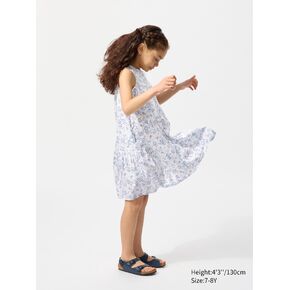 Uniqlo Printed Tiered Dress