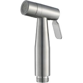 HandheldSprayer Stainless Steel Chrome Cloth Diaper Sprayer 2 FunctionSprayer for Toilet for Toilet, Adjustable Water Pressure Control Sprayer for Toilet