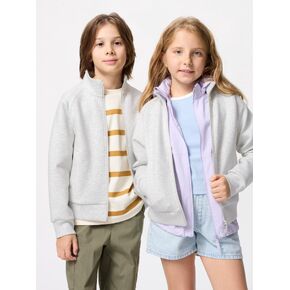 uniqlo العرق الجاف السترة الكاملة زيب