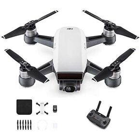 DJI Spark With Remote Control Combo (White) (Renewed)