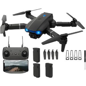 4K HD Drone with Dual Camera, Foldable Design, Gesture Control, Altitude Hold, One Key Return, Carrying Case