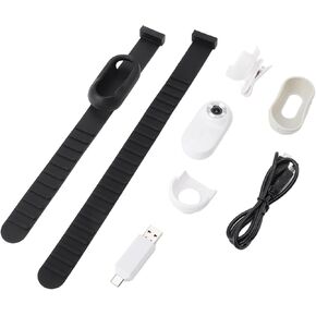 Sanpyl Pet Collar Camera HD 1080P, 0.96 inch LCD Display, 5 Minutes Video, for Cats Dogs, ABS Material