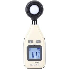 Handheld LED Digital Illuminance Meter Meter with Luxmeter Photometer Functions for Accurate Measurement