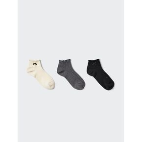 Uniqlo الجوارب القصيرة | 3 أزواج