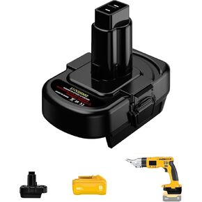 for DeWalt 20V to 12V Tools Battery Adapter (for DeWalt 20V to 12V 14.4V 9.6V NiCAD)